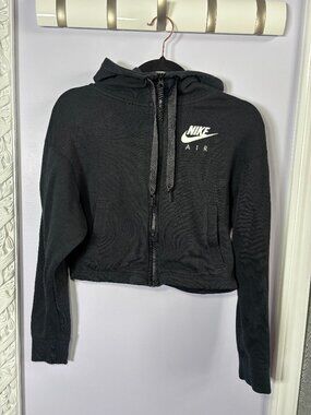 Nike Air Crop Zip Up Hoodie Size XS
